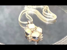 Load and play video in Gallery viewer, Video of white pearl necklace