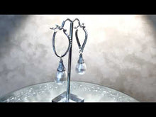 Load and play video in Gallery viewer, Sterling Silver pearl drop earring