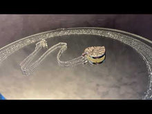 Load and play video in Gallery viewer, Video of mother of pearl heart necklace