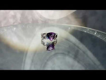 Load and play video in Gallery viewer, Video of amethyst gemstone ring