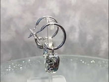 Load and play video in Gallery viewer, Video Of green amethyst earrings