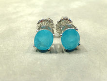 Load image into Gallery viewer, Paraiba Tourmaline stud earrings