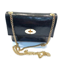 Load image into Gallery viewer, Black evening Leather Bag