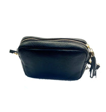 Load image into Gallery viewer, Back view of small leather bag