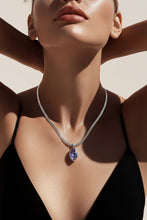Load image into Gallery viewer, Amethyst pendant necklace for women
