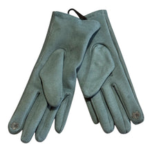 Load image into Gallery viewer, Blue ladies gloves
