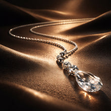 Load image into Gallery viewer, Crystal quartz gemstone necklace

