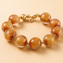 Load image into Gallery viewer, Gold Filled Sunstone Bracelet
