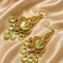 Load image into Gallery viewer, Gold Filled Filigree earrings
