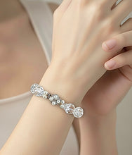Load image into Gallery viewer, Handmade crystal quartz gemstone bracelet for ladies
