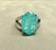 Load image into Gallery viewer, Blue Paraiba Tourmaline ring
