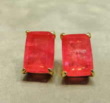 Load image into Gallery viewer, Pink Paraiba Toumaline earrings
