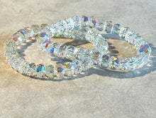 Load image into Gallery viewer, Set of Two stretch Austrian Crystal Bracelet
