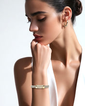 Load image into Gallery viewer, Ladies silver and gold bracelet
