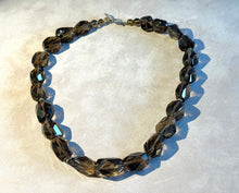 Load image into Gallery viewer, Smokey Quartz gemstone necklace

