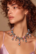 Load image into Gallery viewer, Statement gemstone necklace
