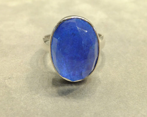 blue opalite ring