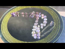 Load and play video in Gallery viewer, Video of amethyst necklace
