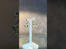 Load and play video in Gallery viewer, Lemon Topaz Gemstone Drop Earrings
