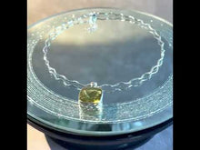 Load and play video in Gallery viewer, Video of lemon topaz necklace
