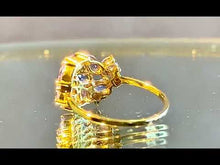 Load and play video in Gallery viewer, Ladies Gemstone Tanzanite ring

