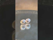 Load and play video in Gallery viewer, White Freshwater Pearl Stud Earrings
