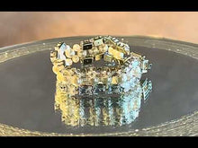 Load and play video in Gallery viewer, Pearl and crystal bracelet

