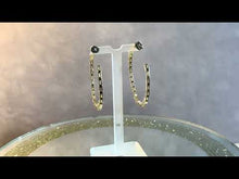 Load and play video in Gallery viewer, Austrian crystal stud earrings in gold filled
