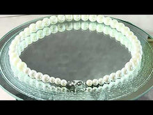 Load and play video in Gallery viewer, white pearl necklace
