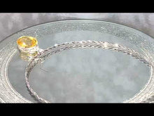 Load and play video in Gallery viewer, Citrine pendant necklace
