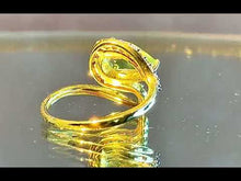 Load and play video in Gallery viewer, Peridot gemstone ring
