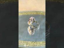 Load and play video in Gallery viewer, Amethyst Gemstone Ring in Gold
