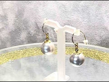 Load and play video in Gallery viewer, Video of pearl drop earrings
