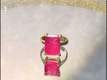 Load and play video in Gallery viewer, Video of pink Paraiba Tourmaline ring
