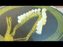 Load and play video in Gallery viewer, White chalcedony gemstone necklace
