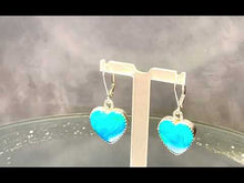 Load and play video in Gallery viewer, Video of opal gemstone earrings
