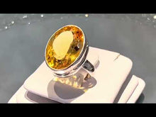 Load and play video in Gallery viewer, Video of citrine ring
