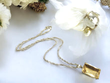 Load image into Gallery viewer, Citrine gemstone neckace
