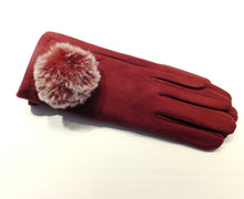 Load image into Gallery viewer, ladies red gloves
