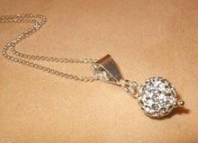 Load image into Gallery viewer, Swarovski Crystal Necklace in Sterling Silver - butlercollection
