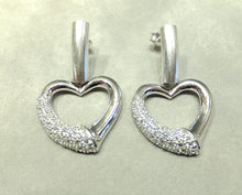 Load image into Gallery viewer, Silver-Drop -Earrings
