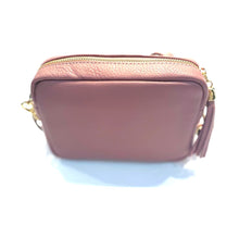 Load image into Gallery viewer, Back View of Small Pink leather Bag
