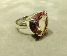 Load image into Gallery viewer, Ametrine heart shape ring
