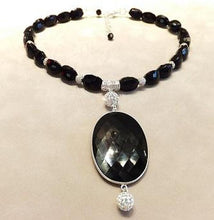 Load image into Gallery viewer, black onyx necklace
