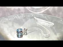 Load and play video in Gallery viewer, Video of blue topaz necklace
