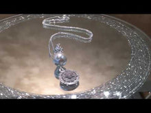 Load and play video in Gallery viewer, Sterling silver pearl pendant necklace

