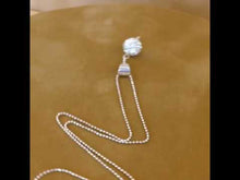 Load and play video in Gallery viewer, Crytsal ball pendant necklace
