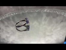 Load and play video in Gallery viewer, Video of tanzanite gemstone ring
