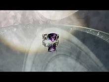 Load and play video in Gallery viewer, Video of amethyst gemstone ring
