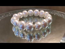 Load and play video in Gallery viewer, White mother of pearl bracelet
